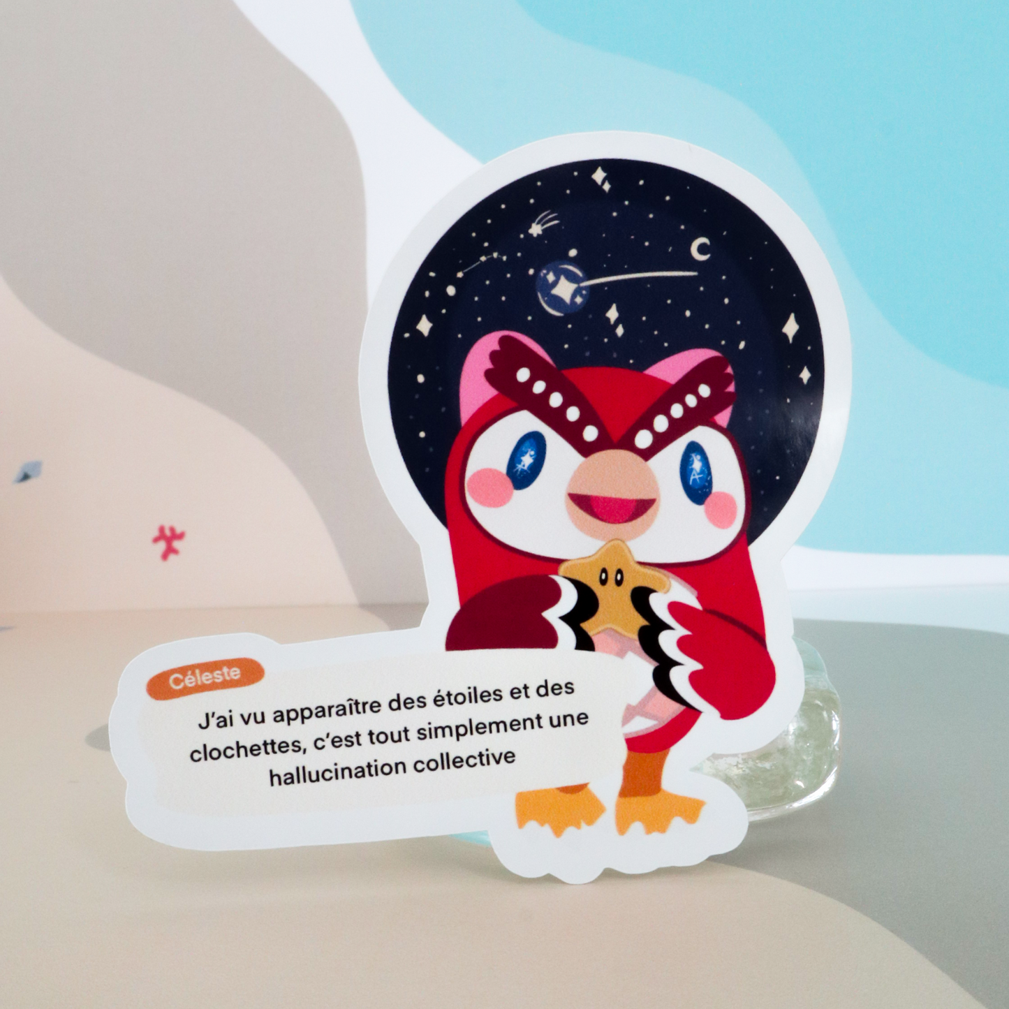 Sticker à l'unité - Céleste - Humoristique