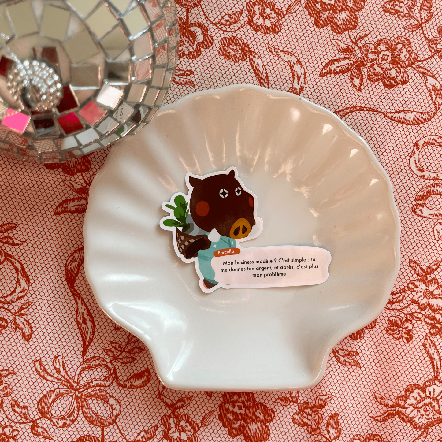 Lot de 11 stickers Animal Crossing humoristiques - Drop 1