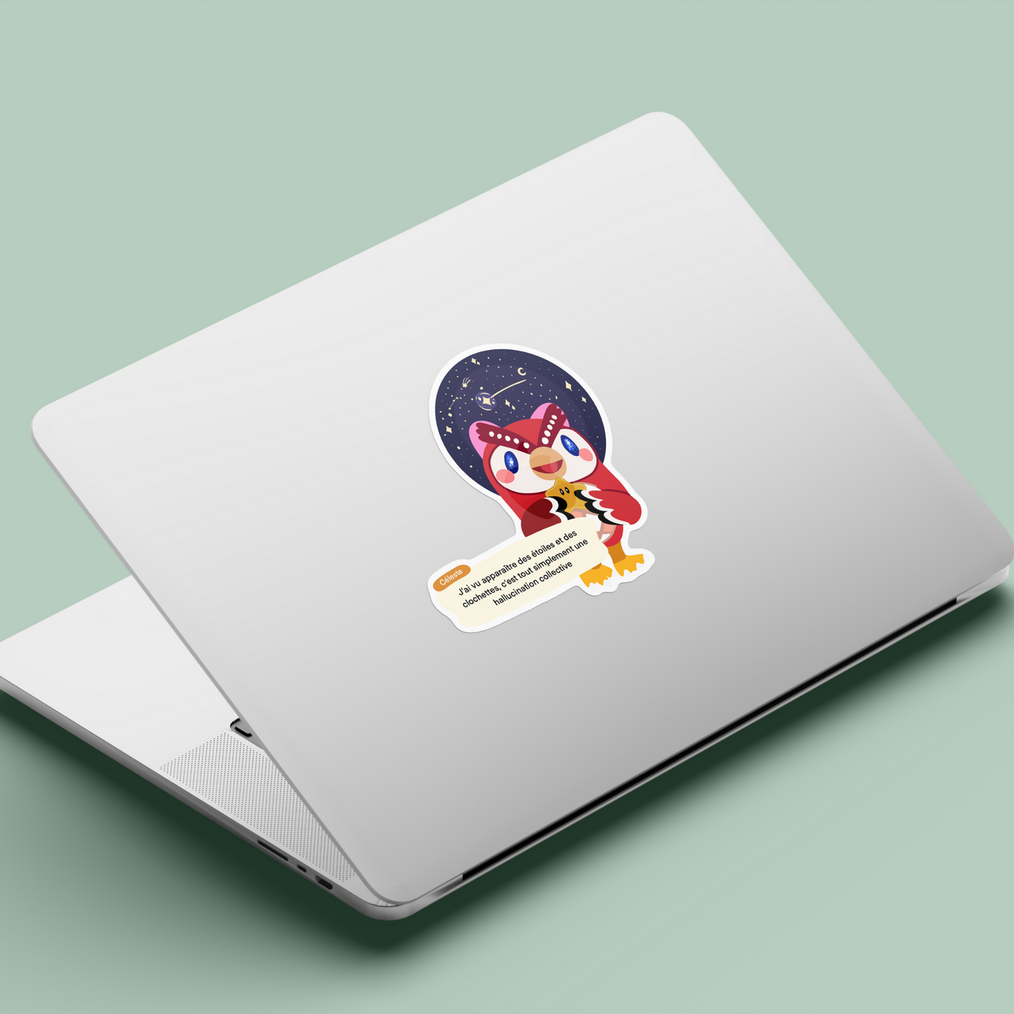 Sticker à l'unité - Céleste - Humoristique