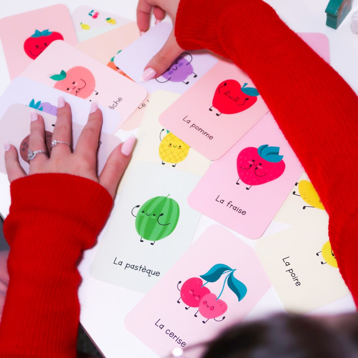 Jeu d'apprentissage 3 ans - Les fruits