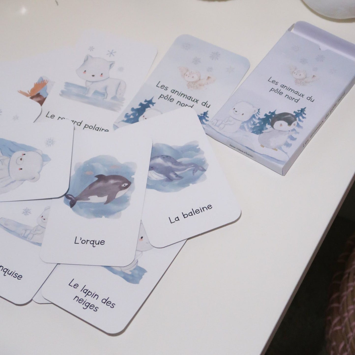 Learning game 3 years old - North Pole animals