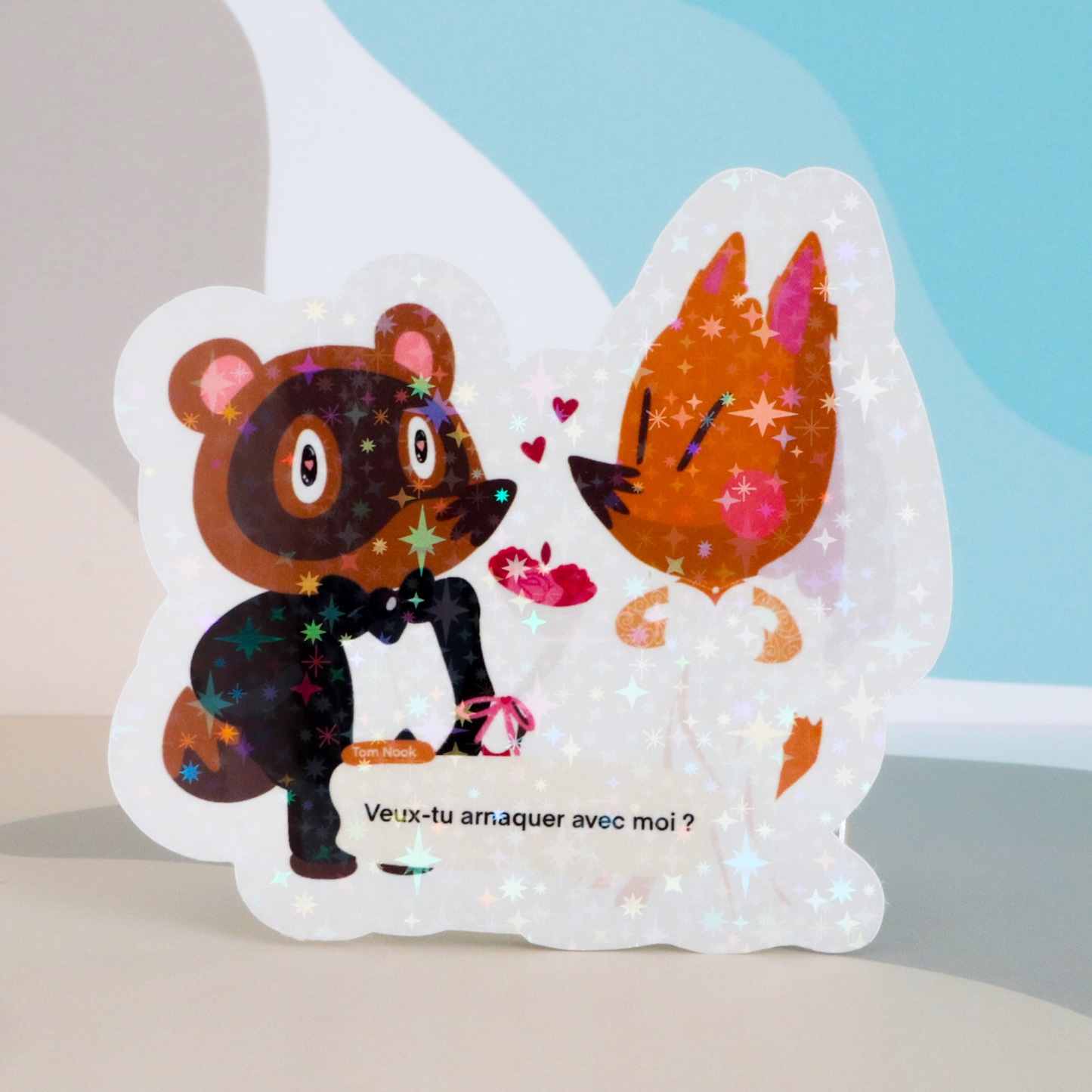 Lot de 10 stickers Animal Crossing humoristiques - Drop 2