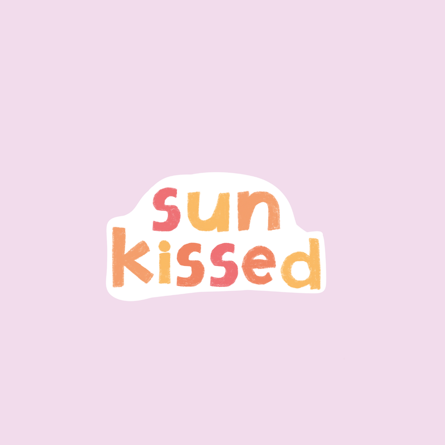 Sticker à l'unité - Sunkissed