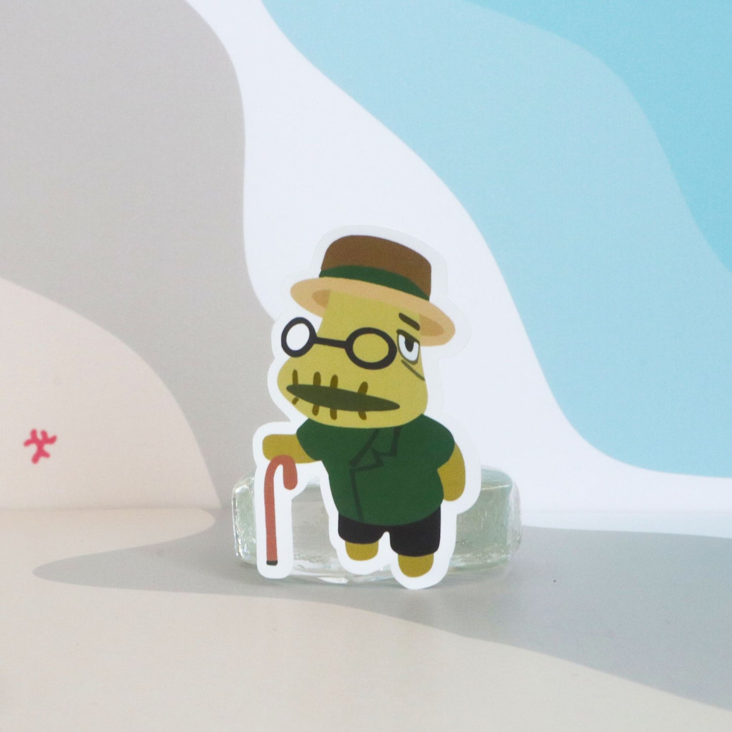 Sticker animal crossing - Tortimer