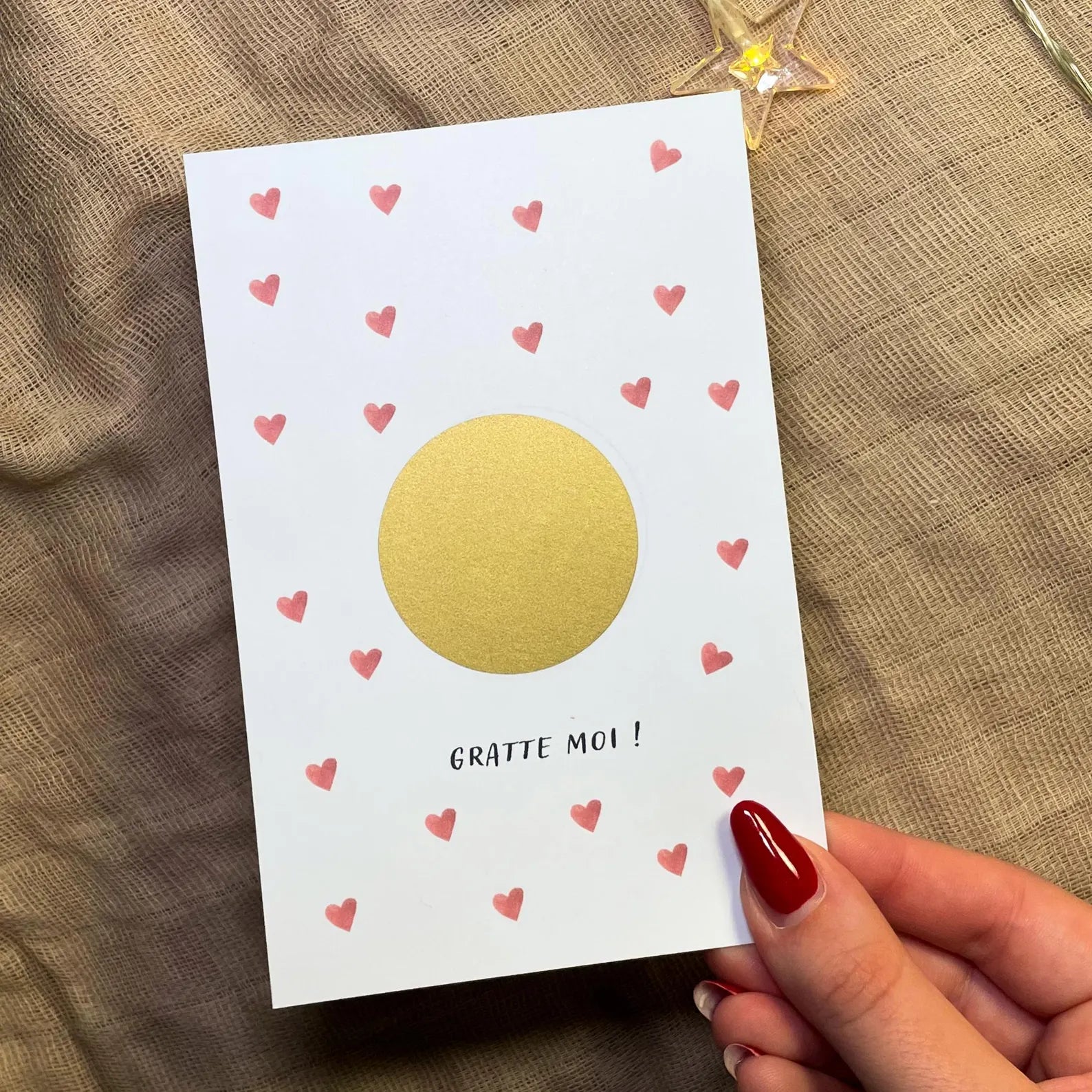 Personnaliser vos cartes à gratter pour toutes vos annonces