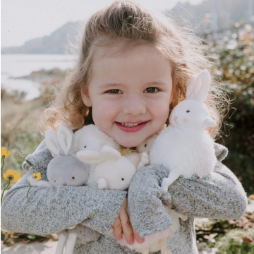 Kawaii White Rabbit Plush