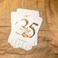Baby Milestone Cards - Third Year - Fox