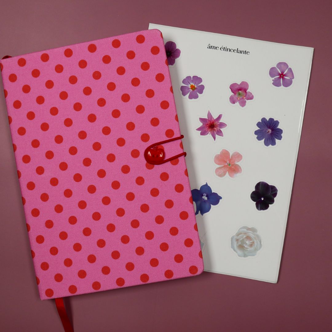 Planches de stickers - fleurs bleues 🪻