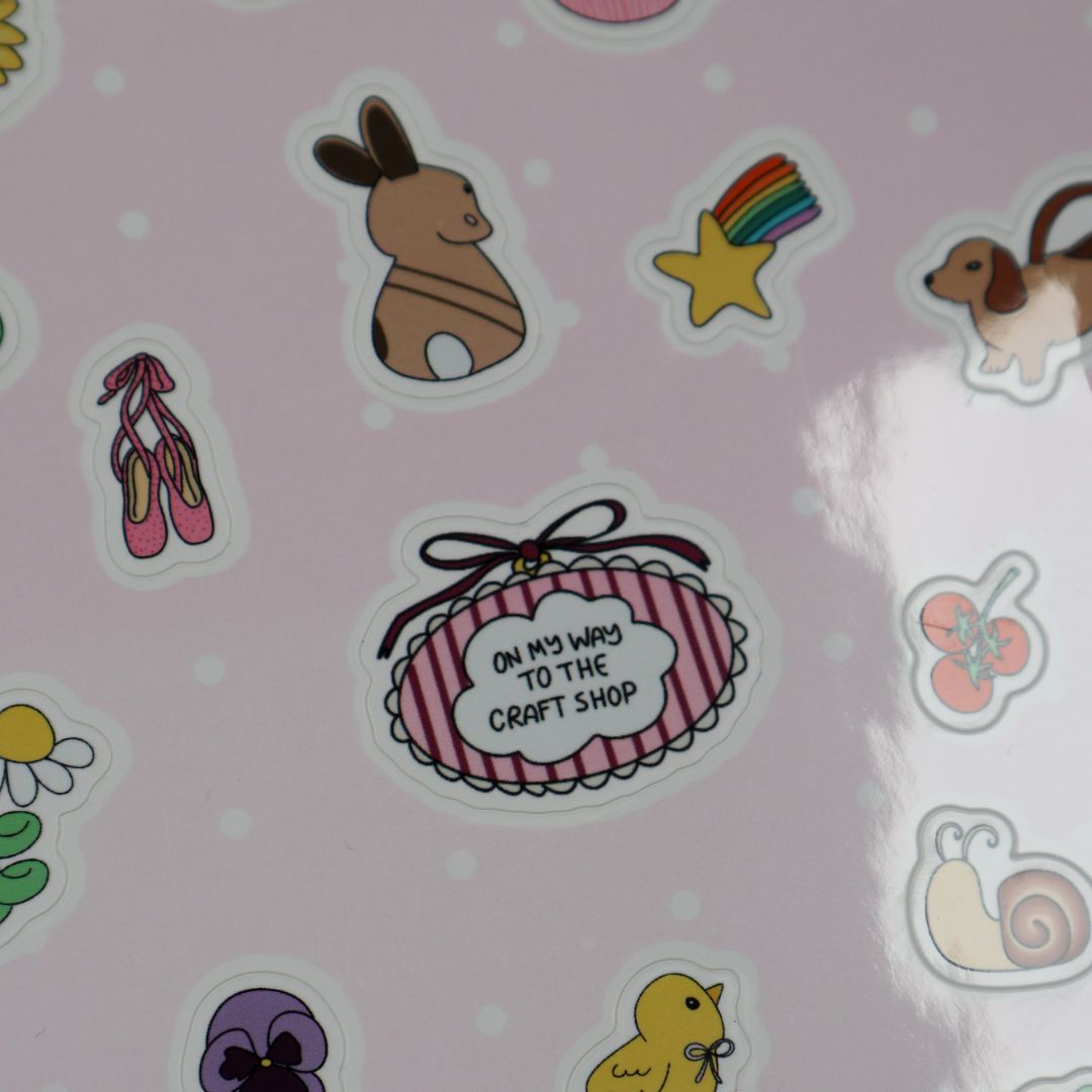 Planches de stickers - trinkets 👛