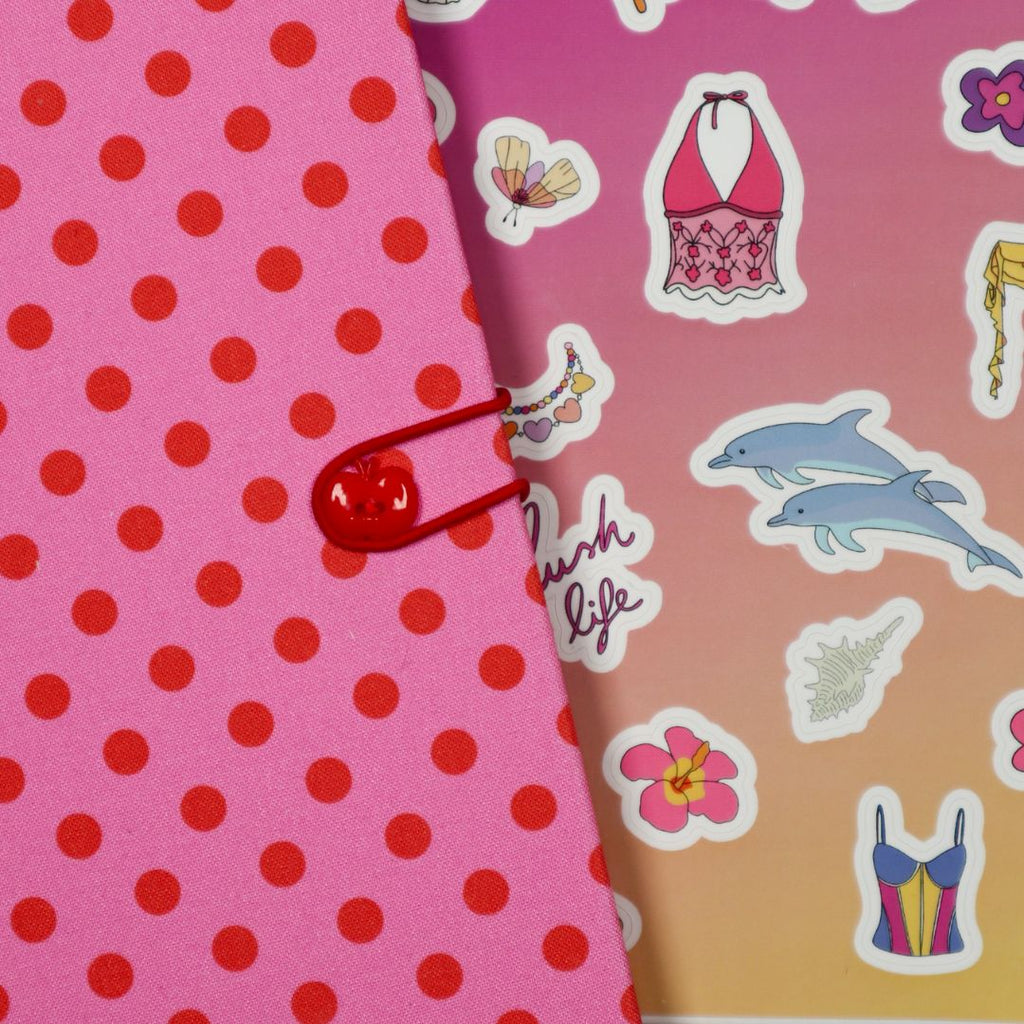 Planche de stickers - colourful summer 🐬