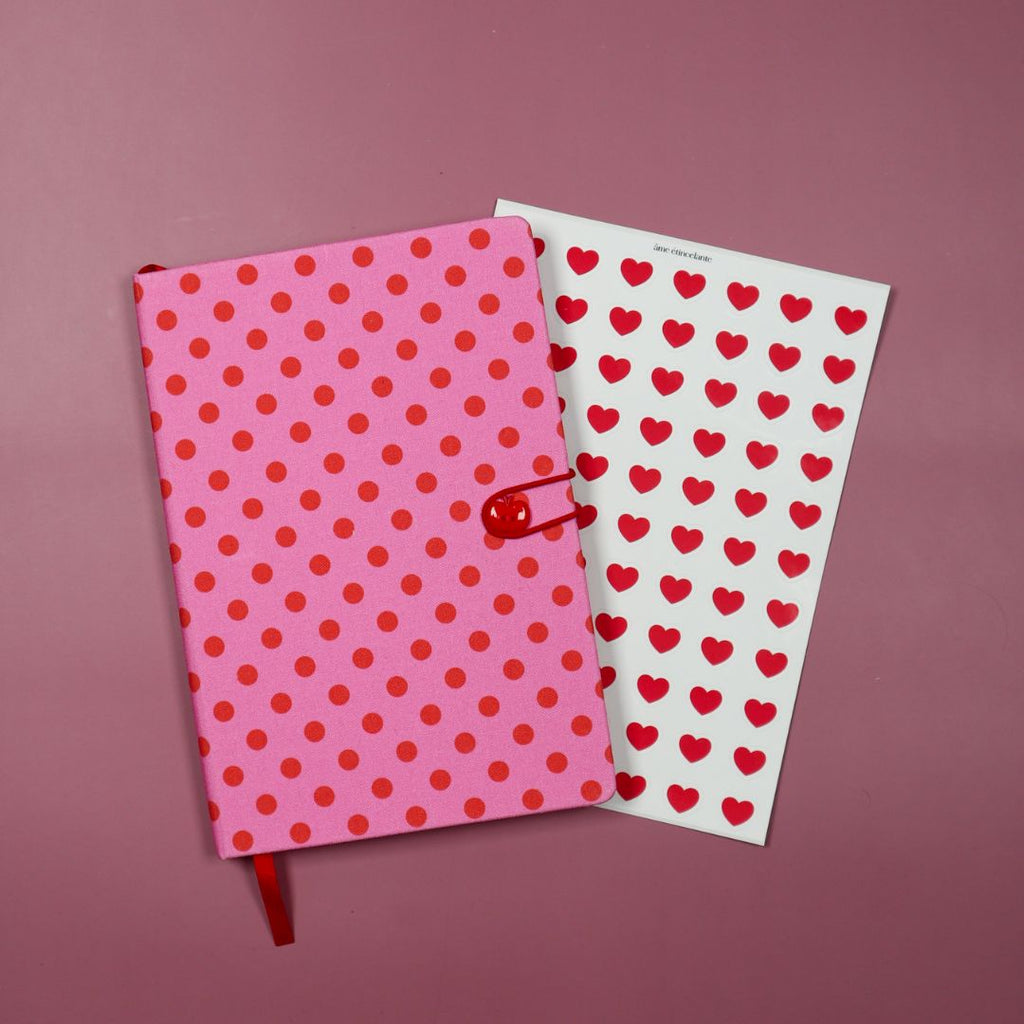 Planches de stickers - coeurs rouges ❤️