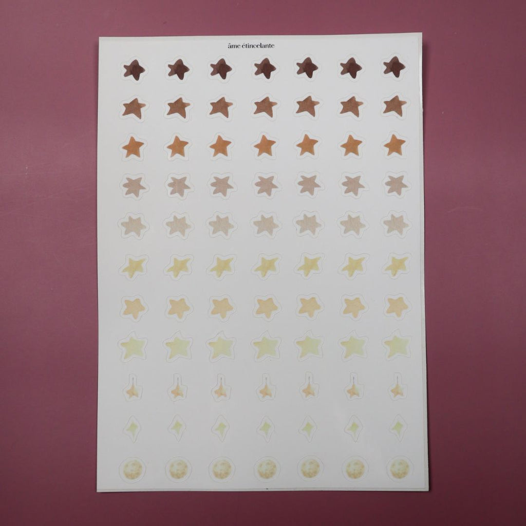Planches de stickers - étoiles 🌟