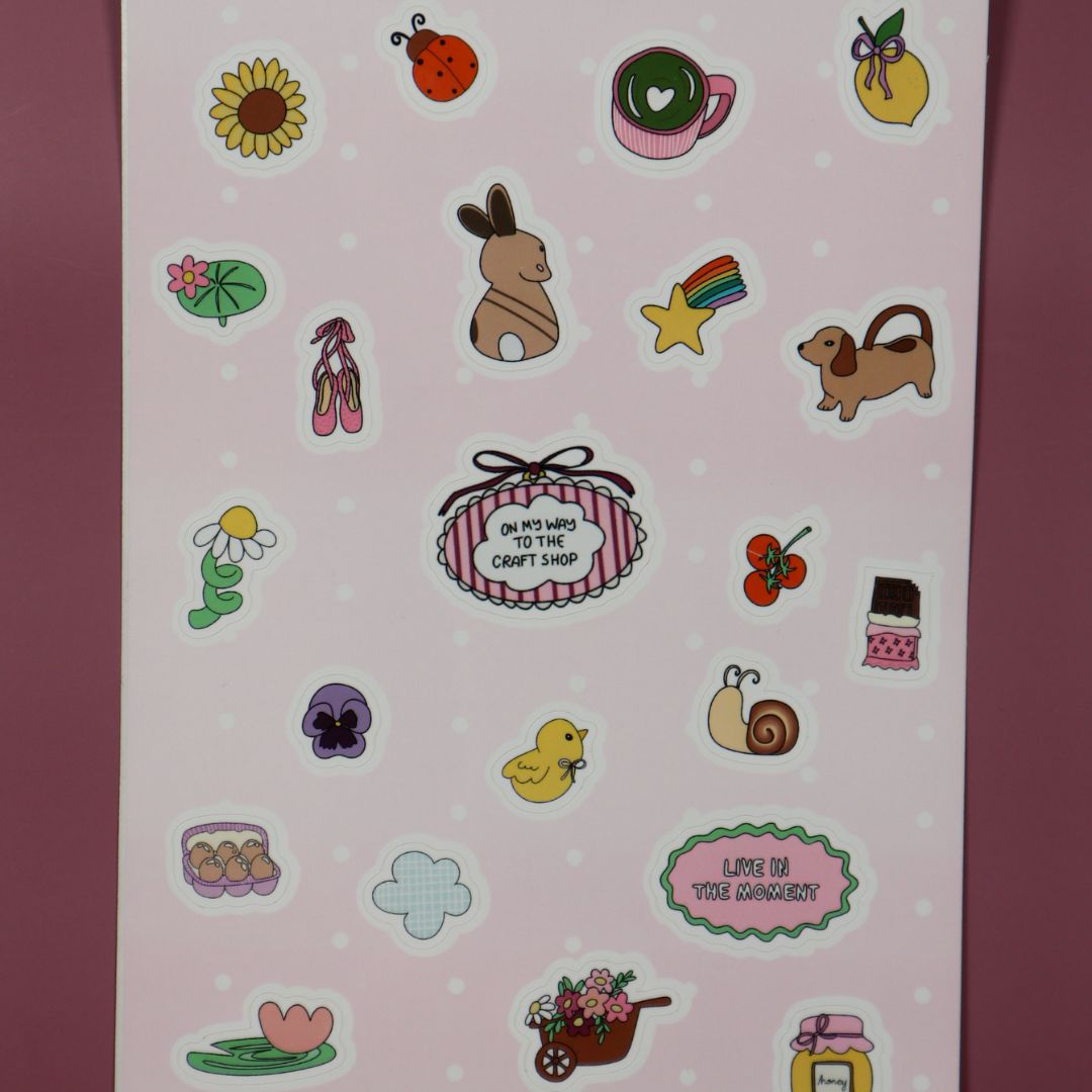 Planches de stickers - trinkets 👛