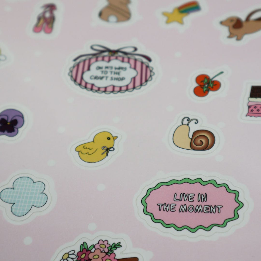 Planches de stickers - trinkets 👛