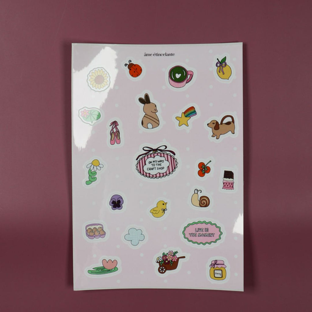 Planches de stickers - trinkets 👛