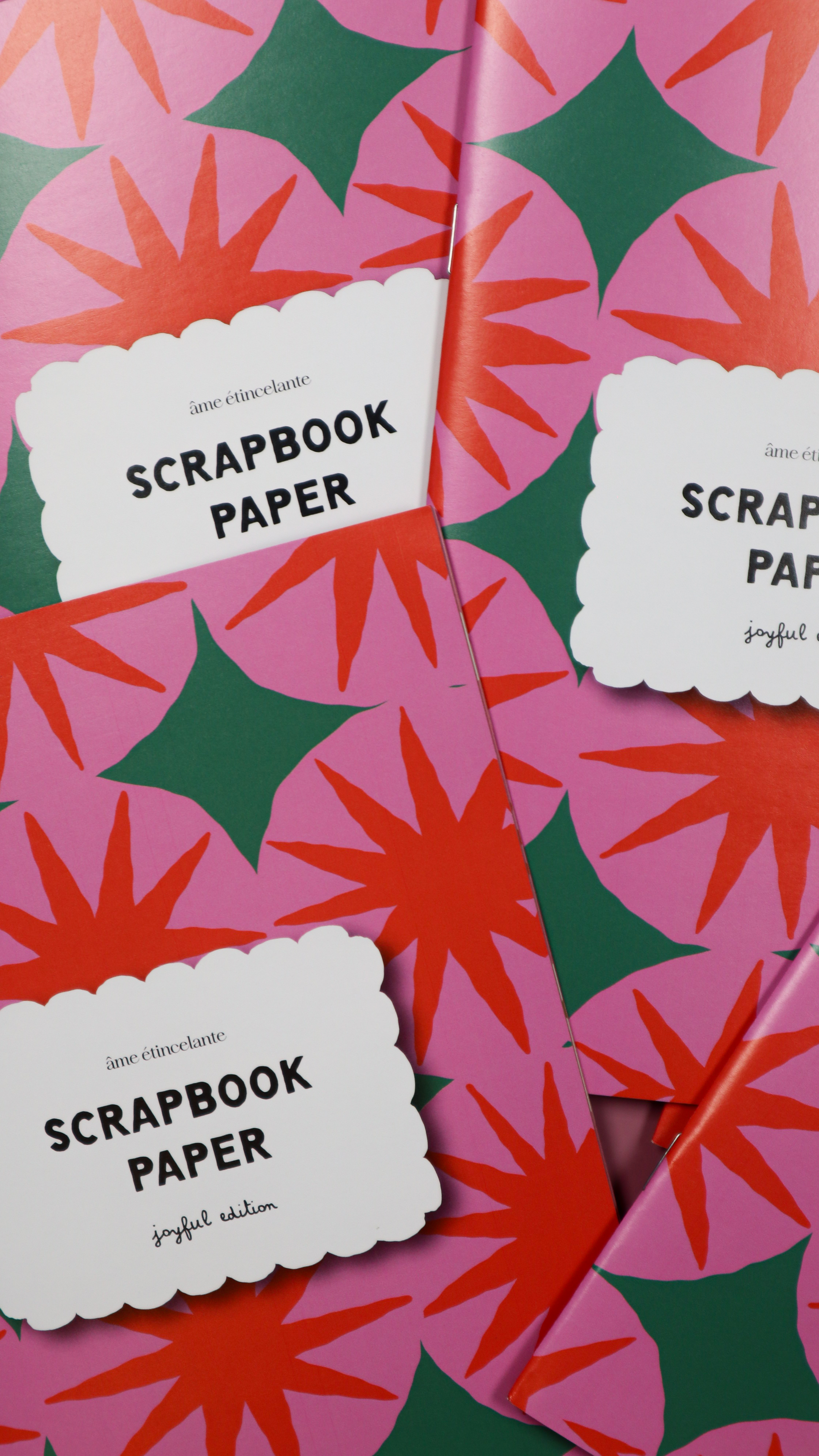 Scrapbook paper - joyful