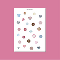 Planches de stickers - boutons 🪡