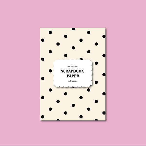 Scrapbook paper - dots