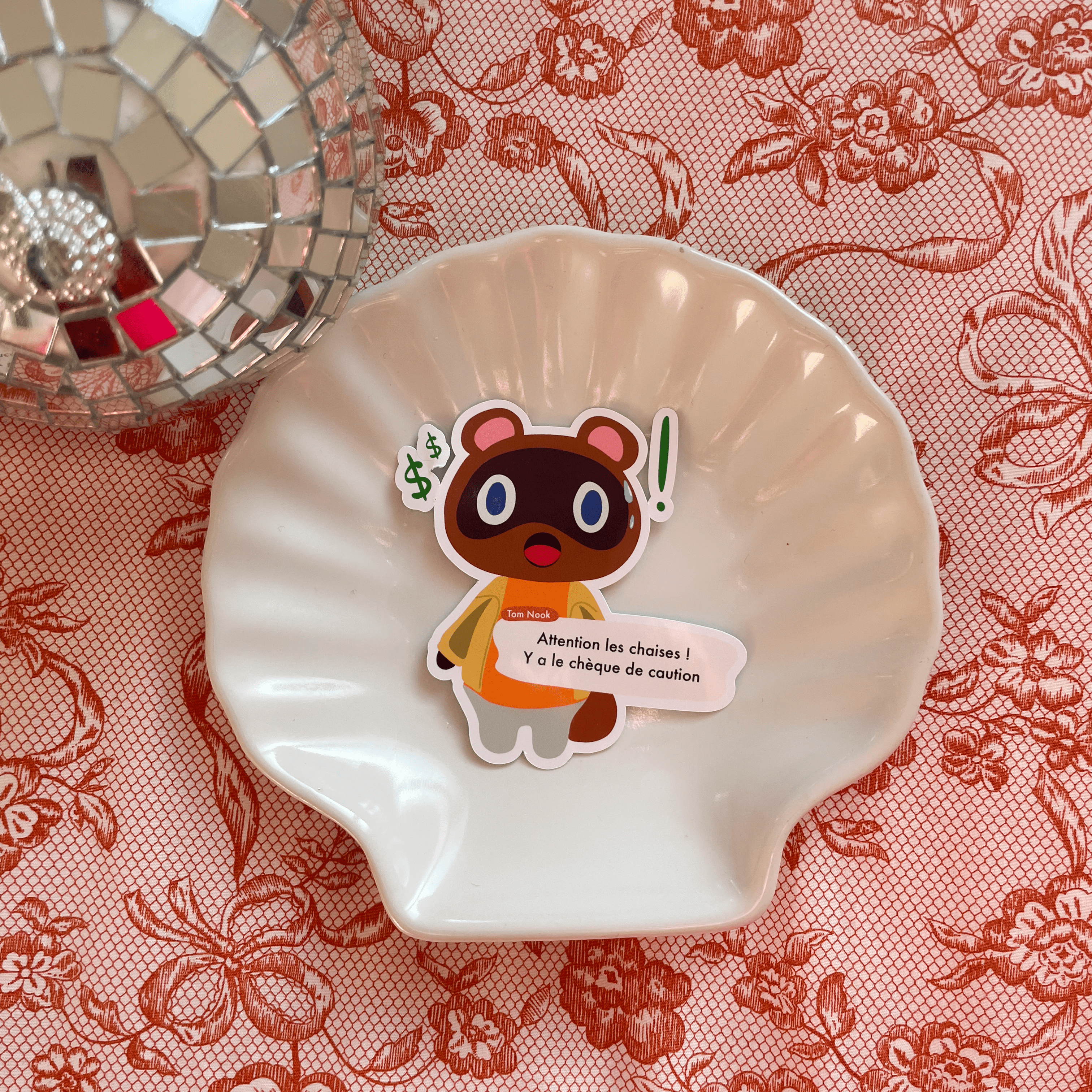 Lot de 11 stickers animal crossing humoristiques - imperméables