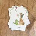 Baby Milestone Cards - First Year - Australian Animals
