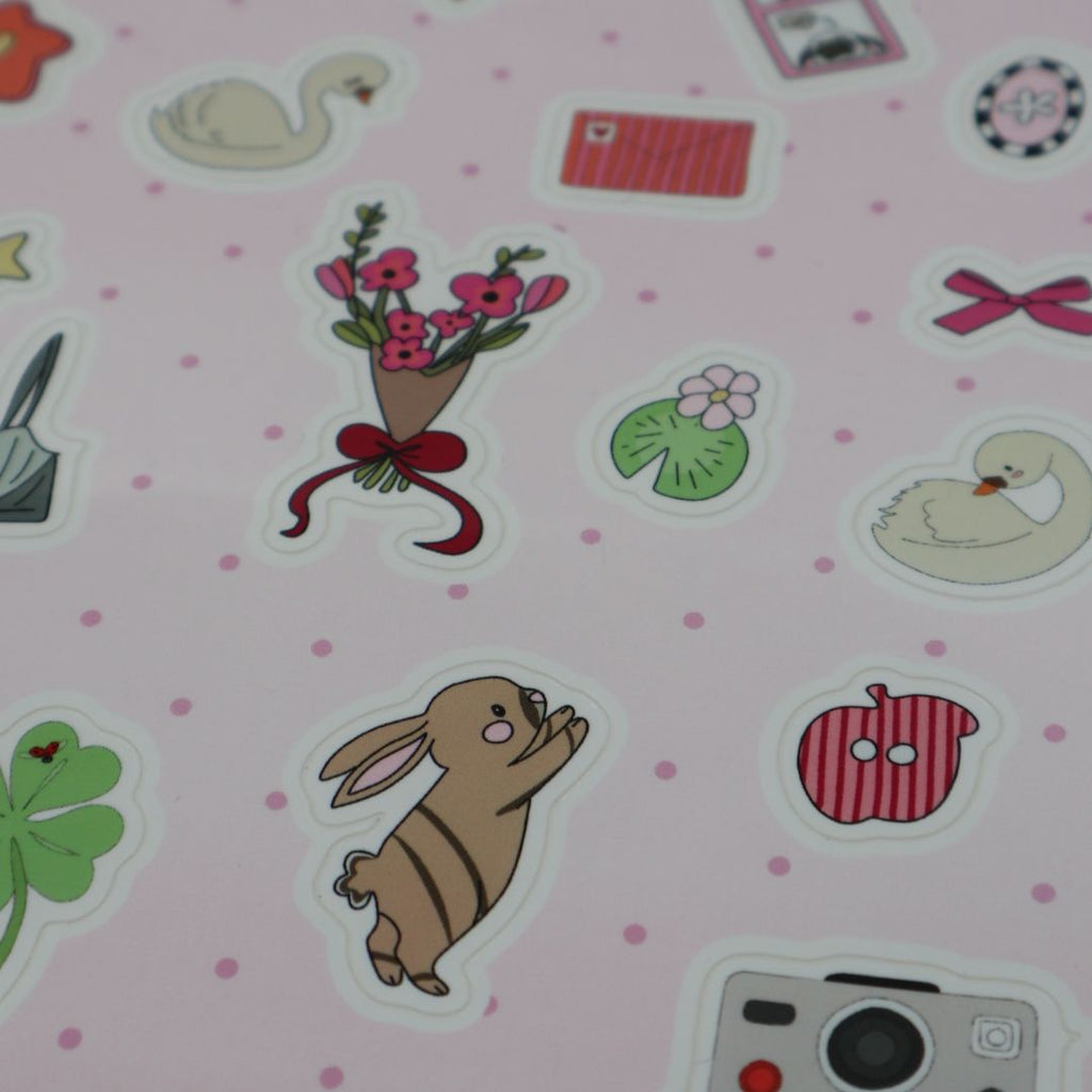 Planches de stickers - things I like 🐰