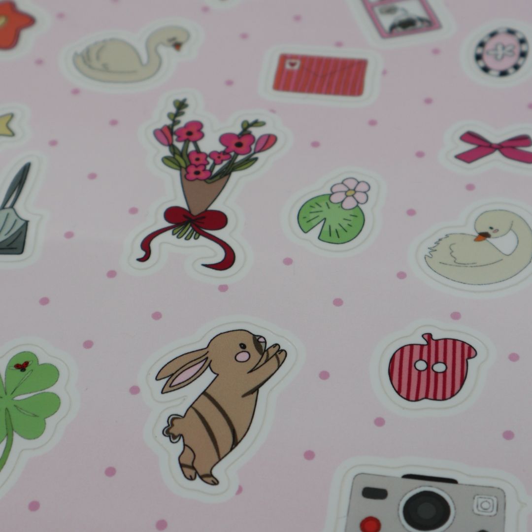 Planches de stickers - things I like 🐰