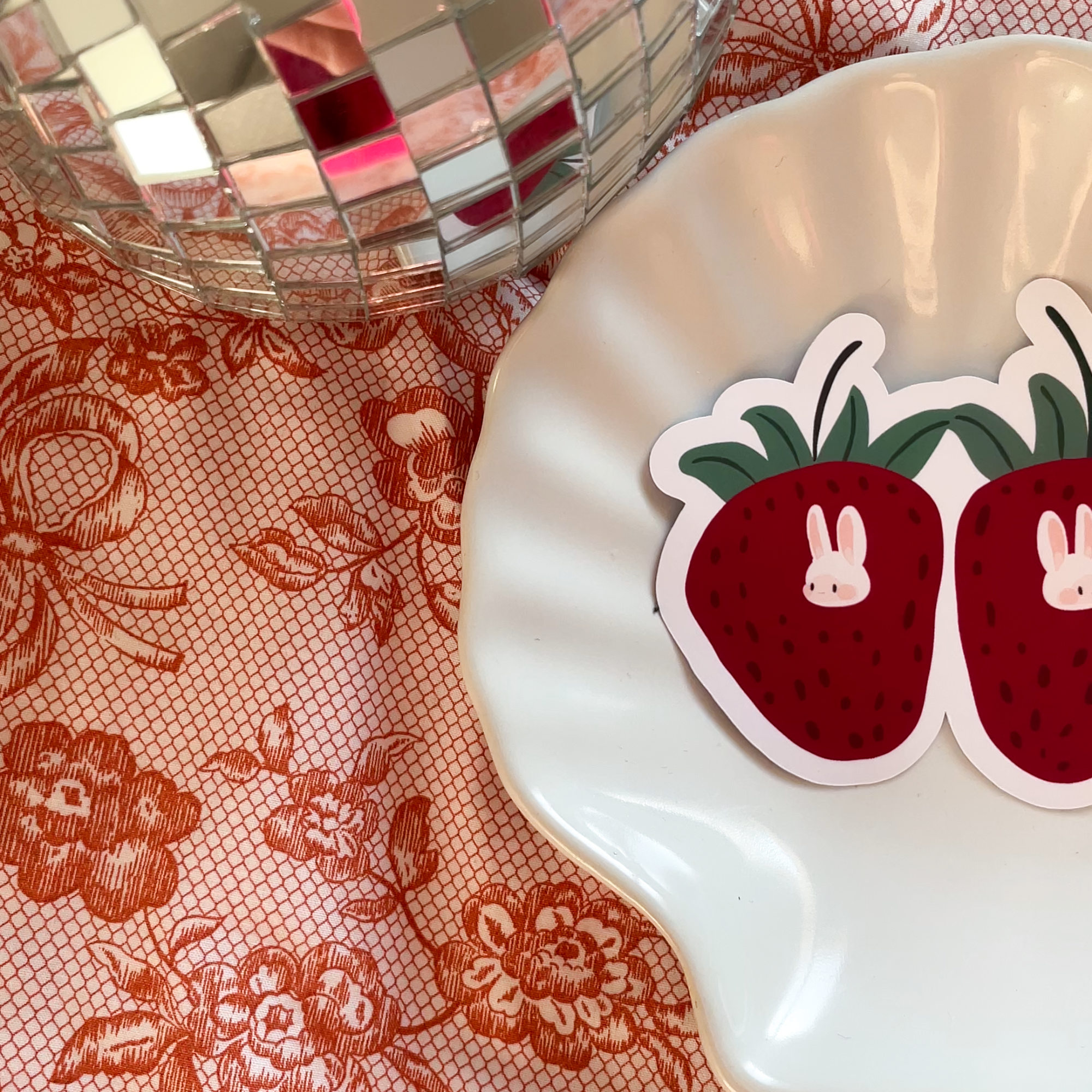Single sticker - Strawberry