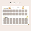 Children's daily routine - Fox