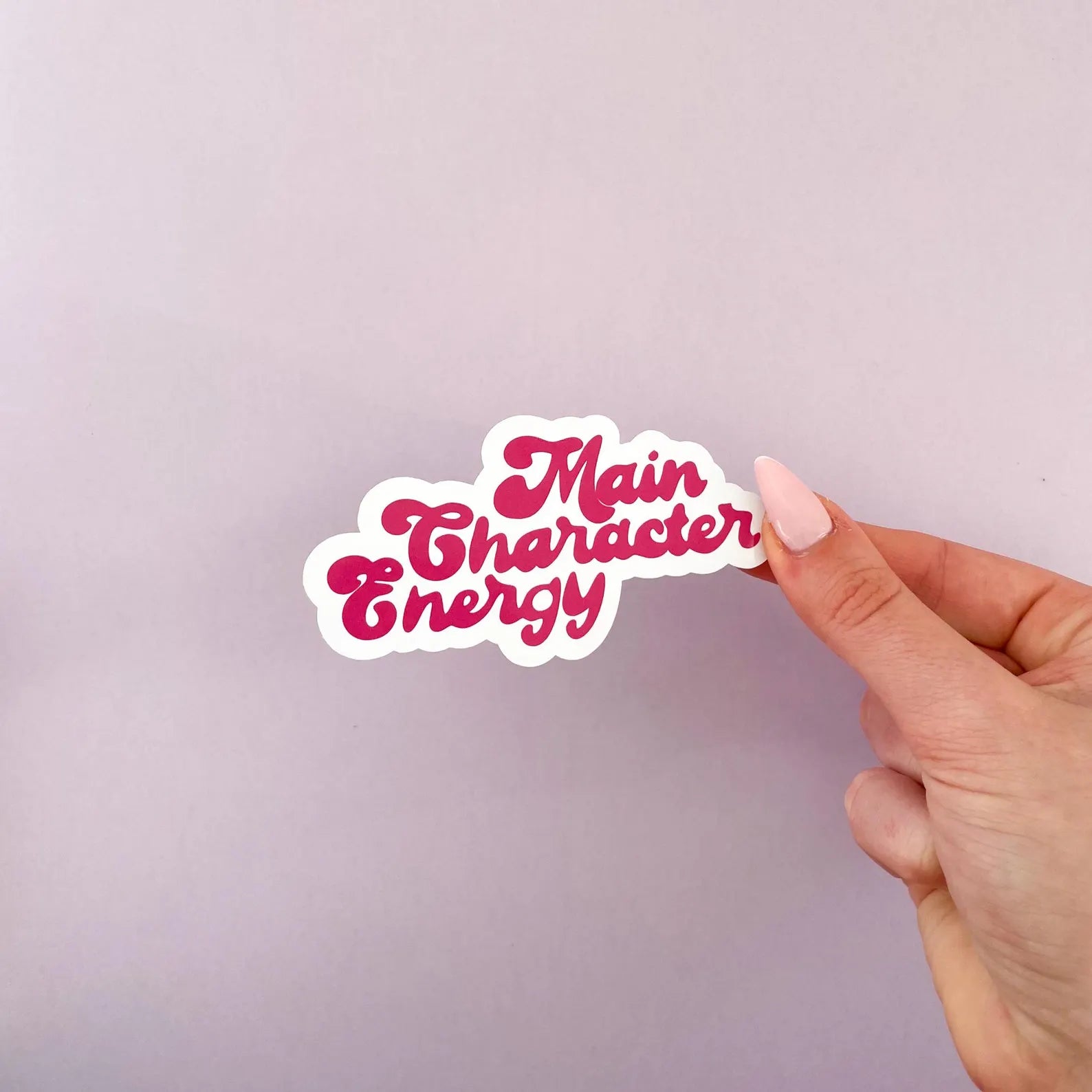 Single Sticker - Main Character Energy