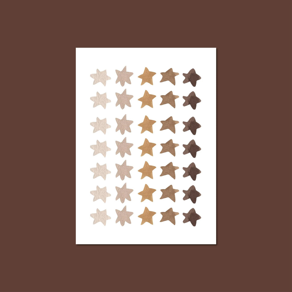 Sticker sheet - stars