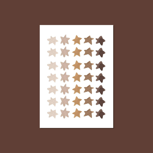 Sticker sheet - stars