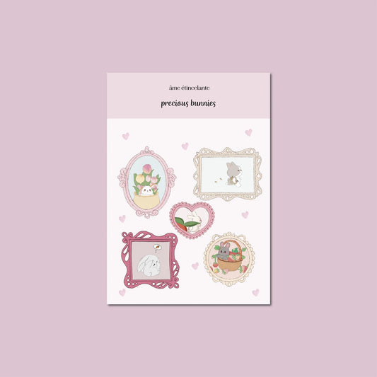 Sticker sheet - Rabbit