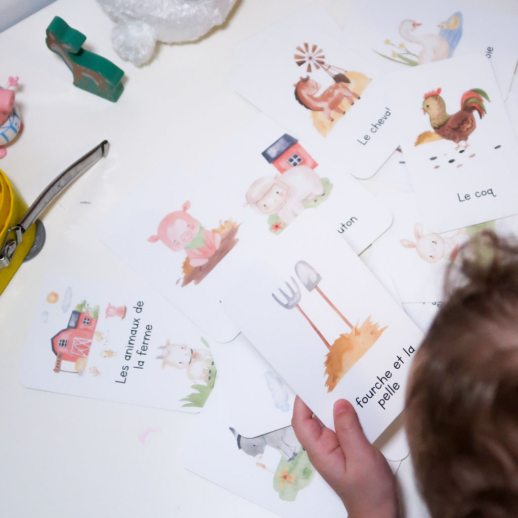 Learning game 3 years old - Farm animals