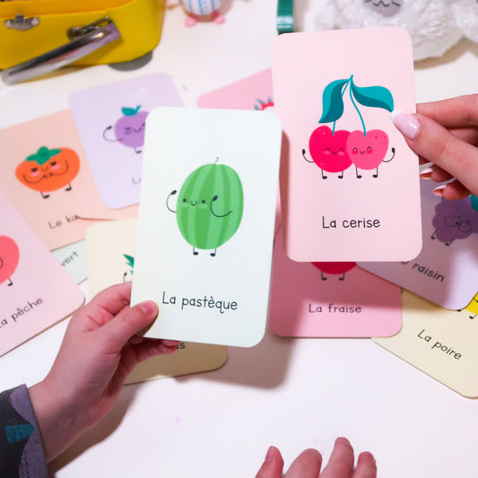 Jeu d'apprentissage 3 ans - Les fruits