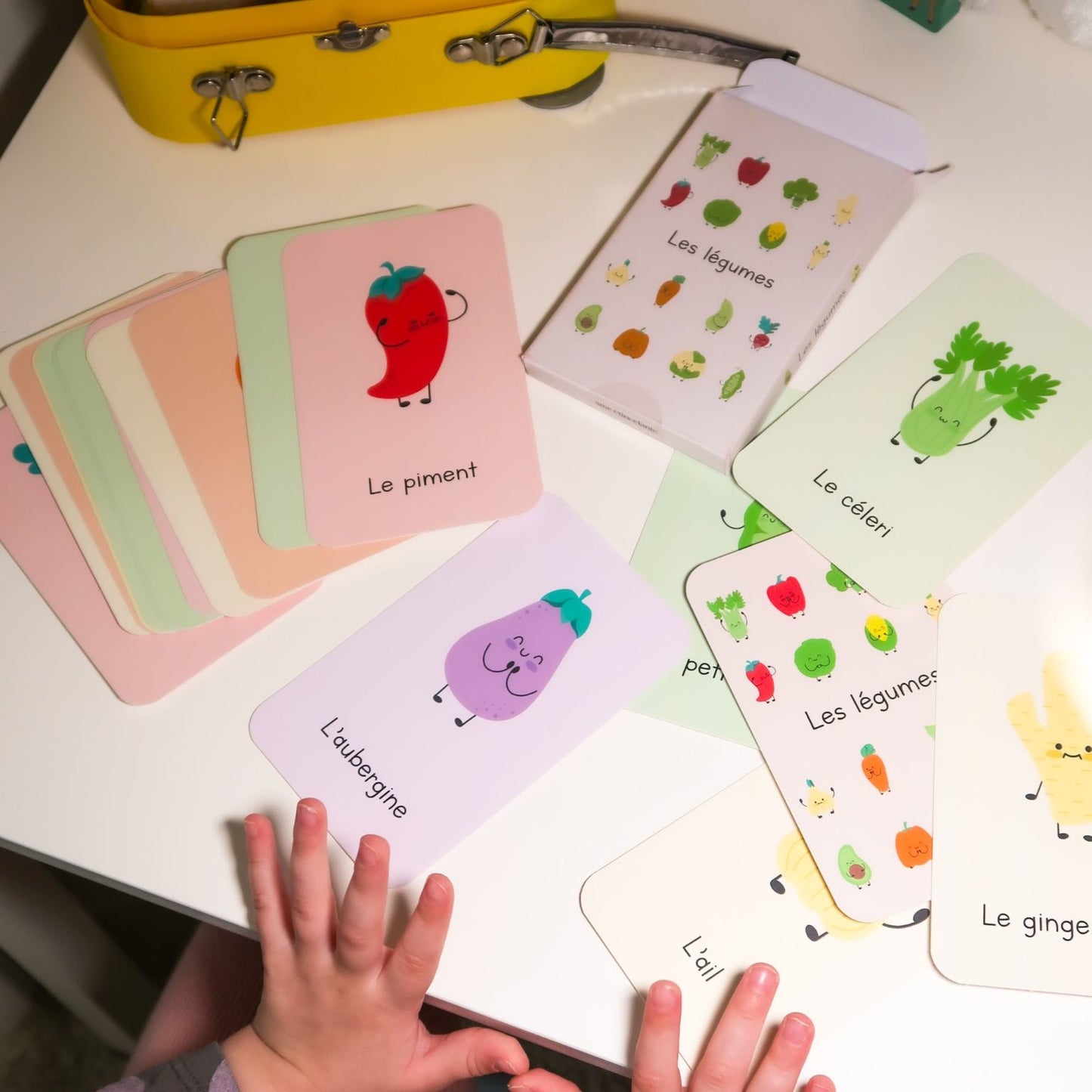 Jeu d'apprentissage 3 ans - Les légumes