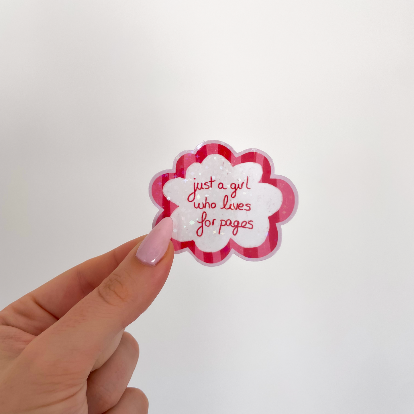 Stickers à l'unité - Just a girl