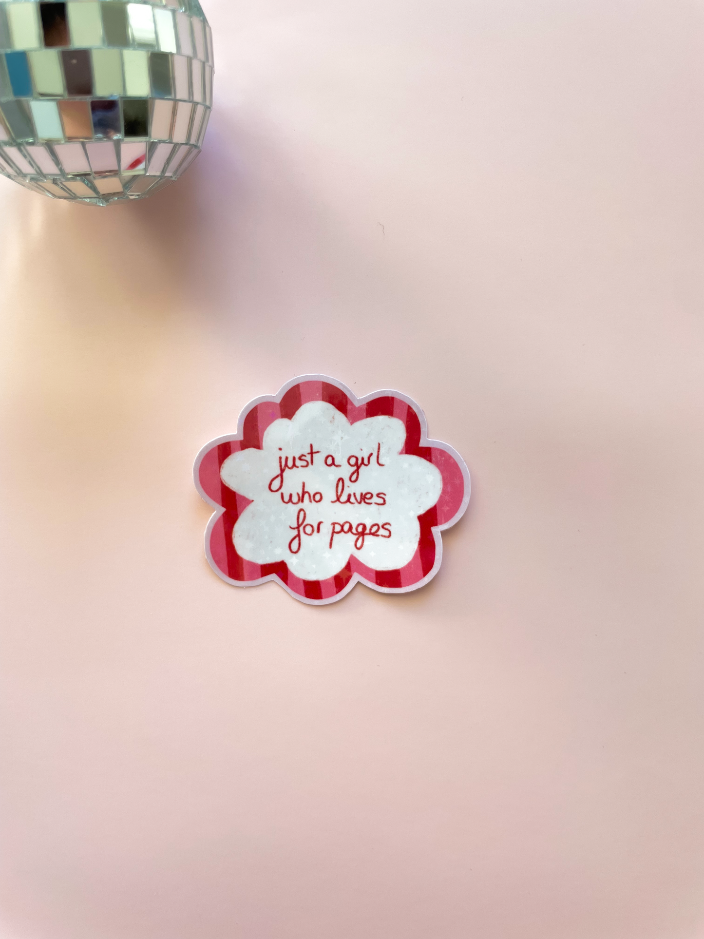 Stickers à l'unité - Just a girl