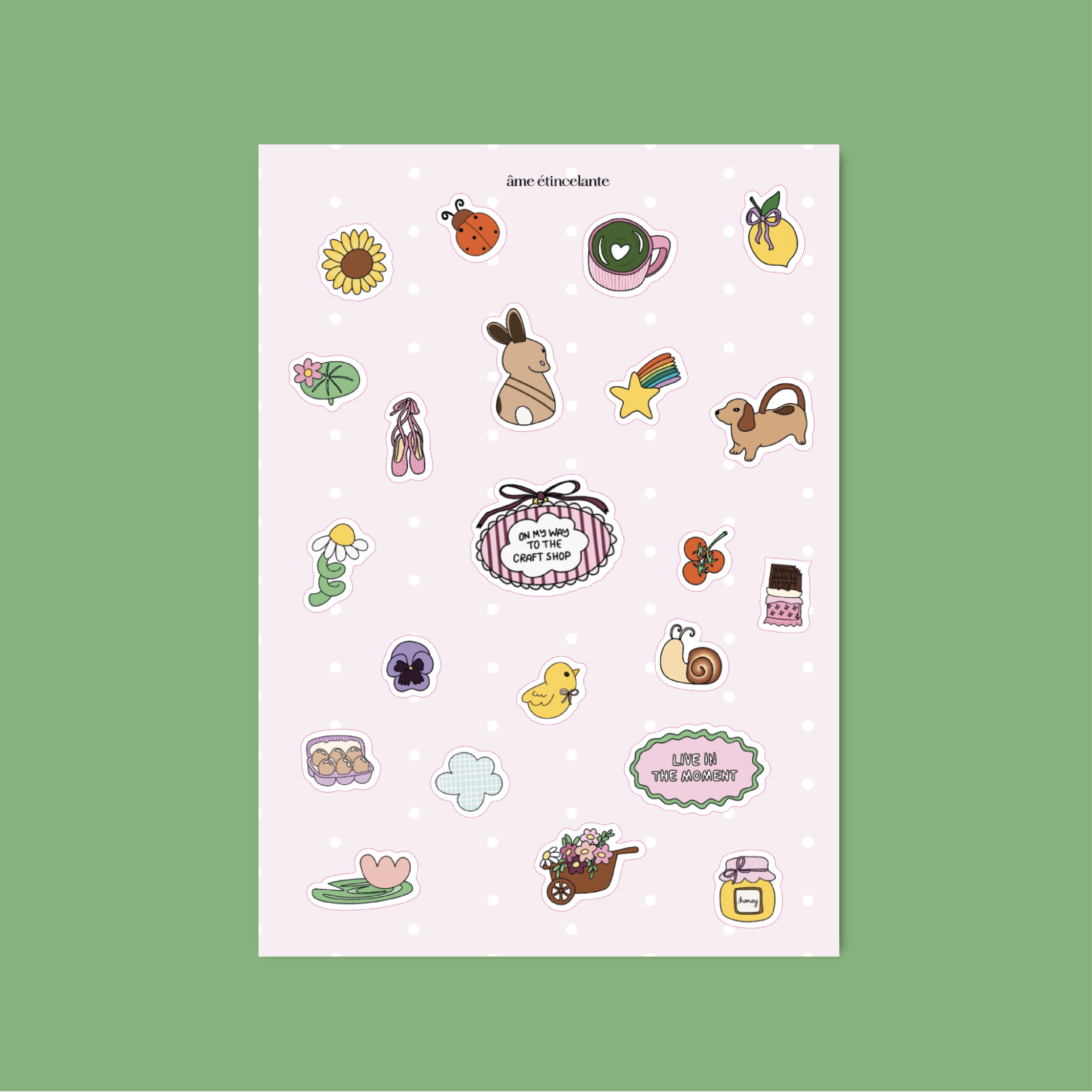 Planches de stickers - trinkets 👛