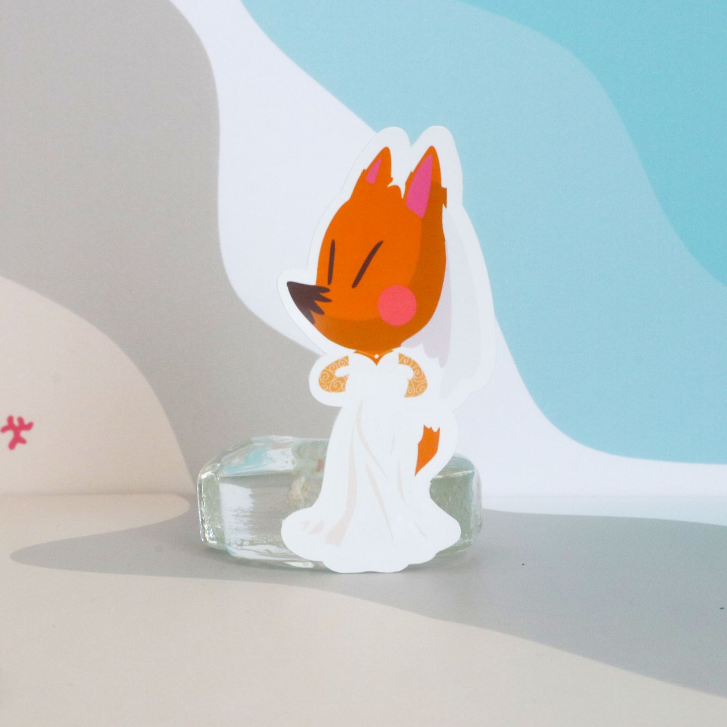Sticker animal crossing - Rounard se marie !