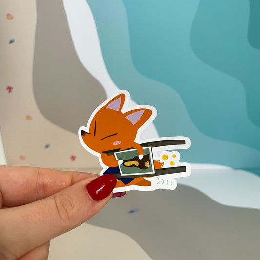 Sticker animal crossing - Rounard et Mona Lisa