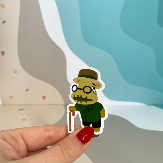 Sticker animal crossing - Tortimer