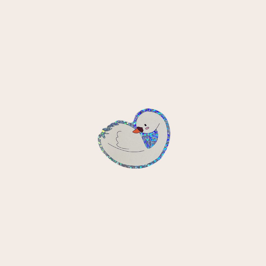 Sticker à l'unité - Cygne