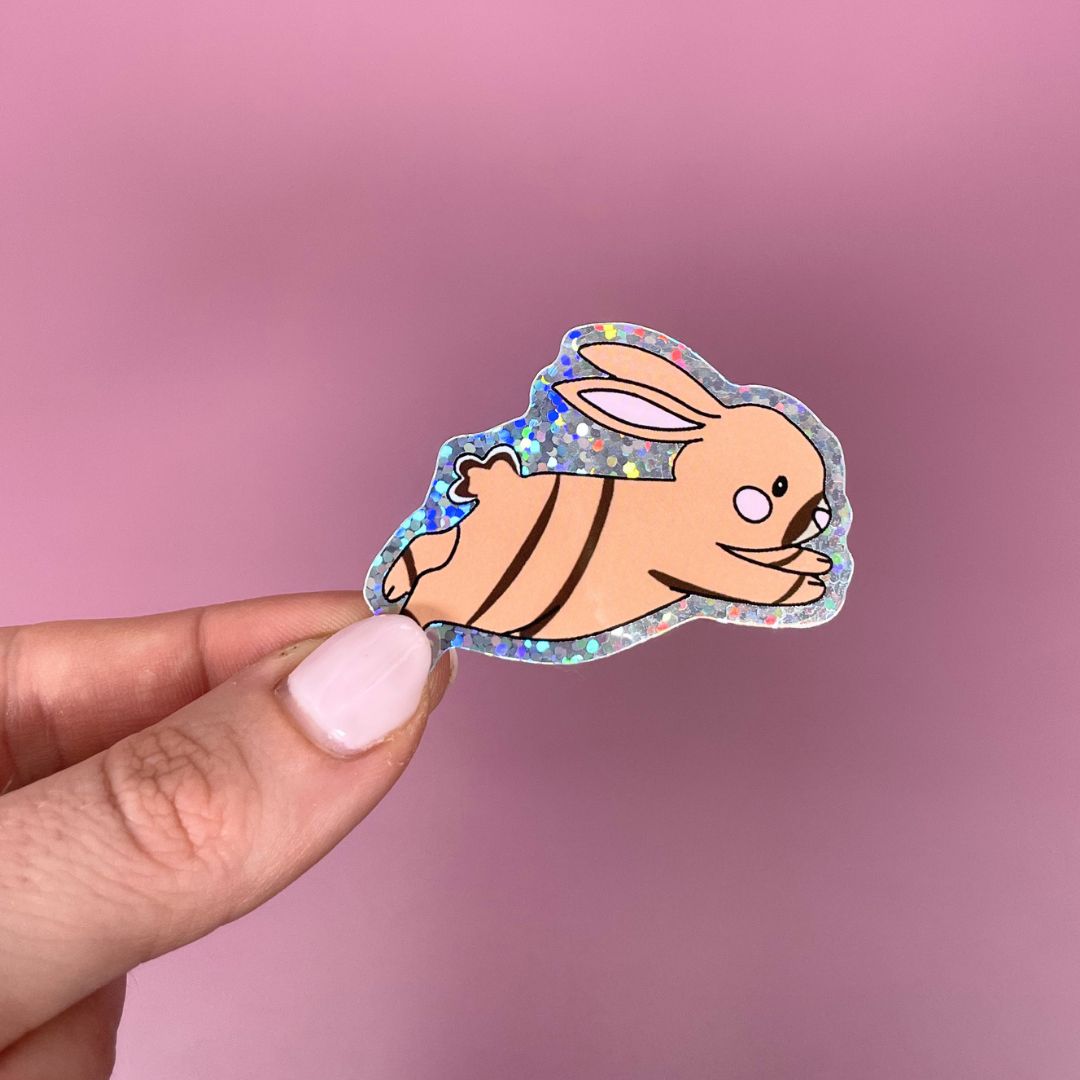 Sticker à l'unité - Lapine Ginette