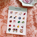 Sticker sheet - animal crossing