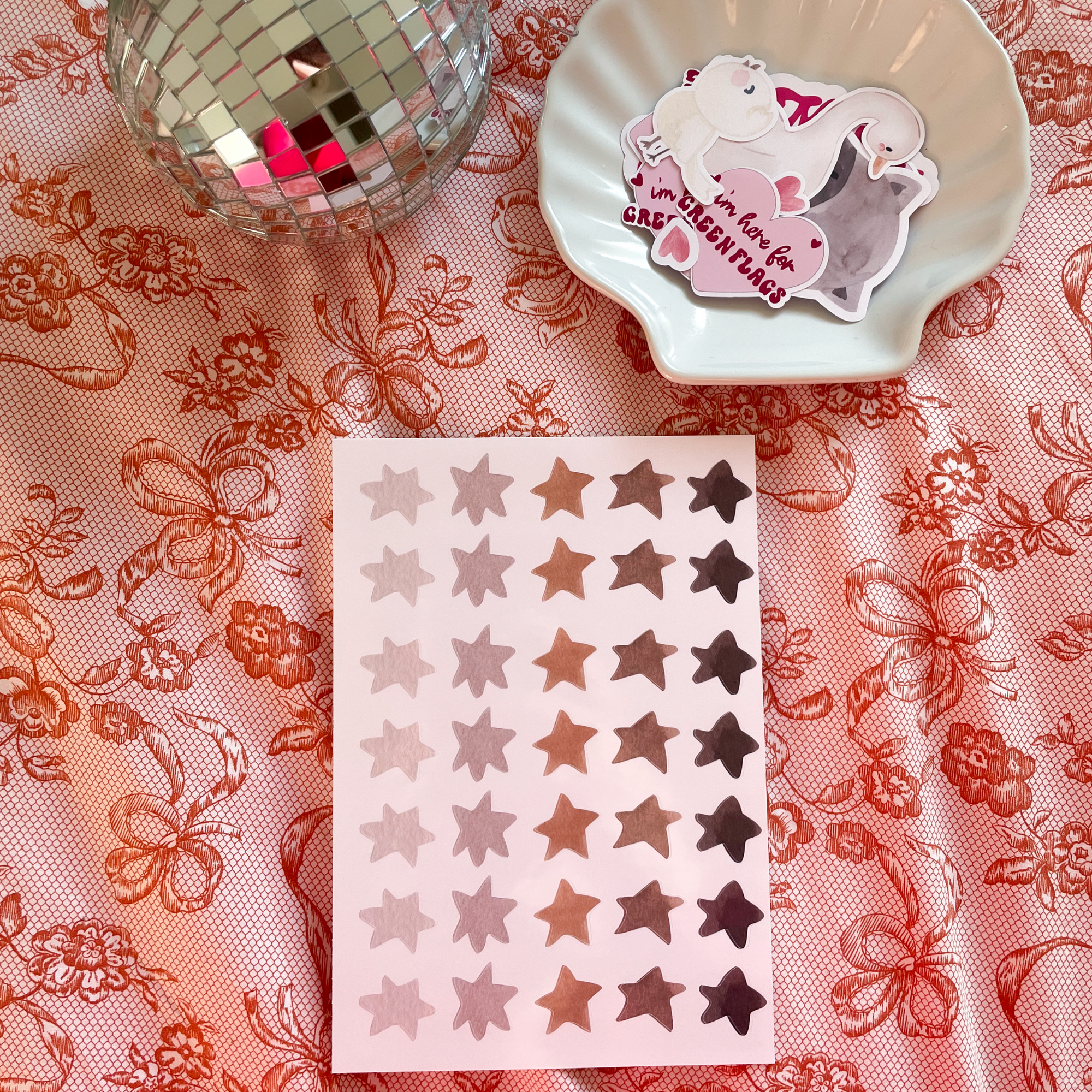 Sticker sheet - stars