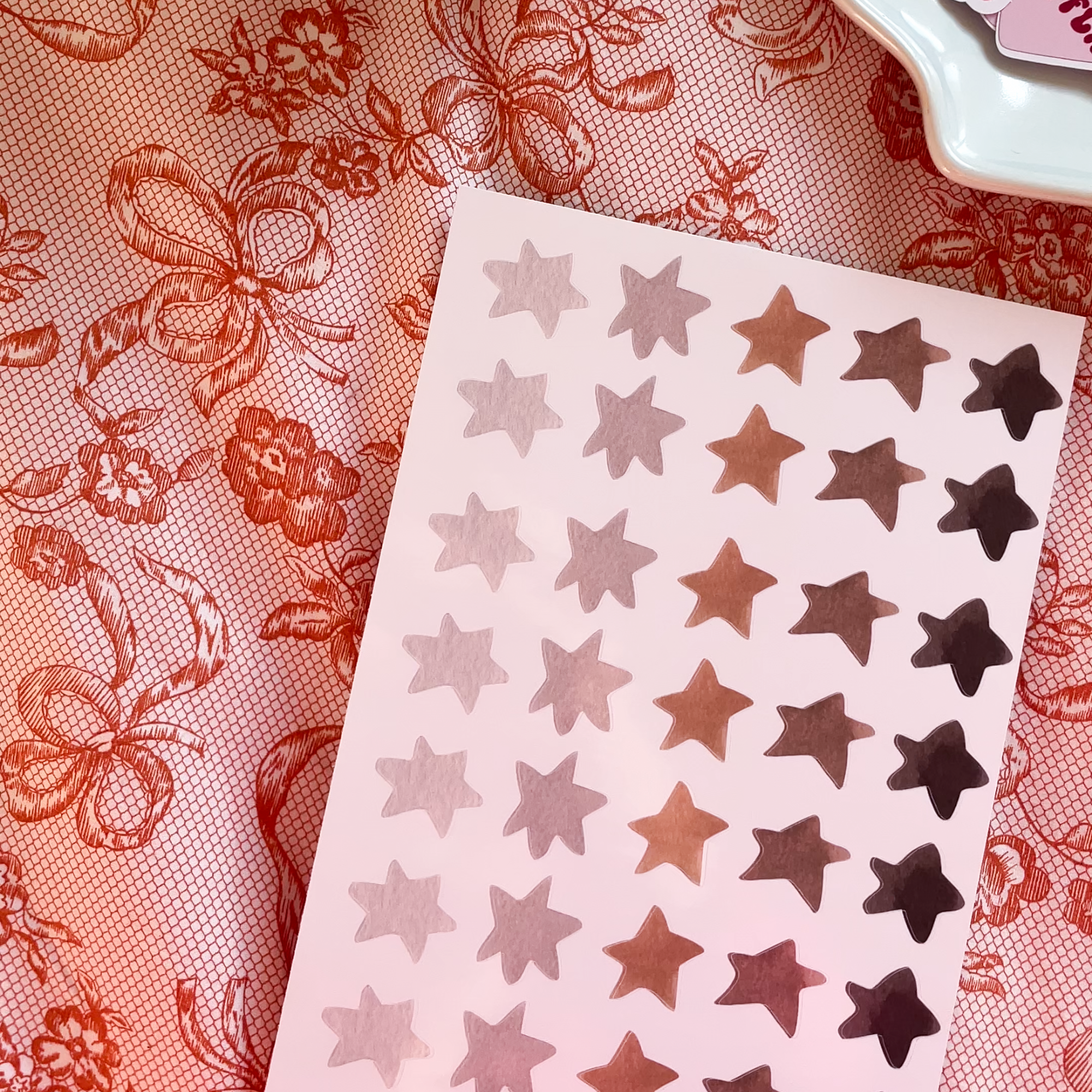Sticker sheet - stars