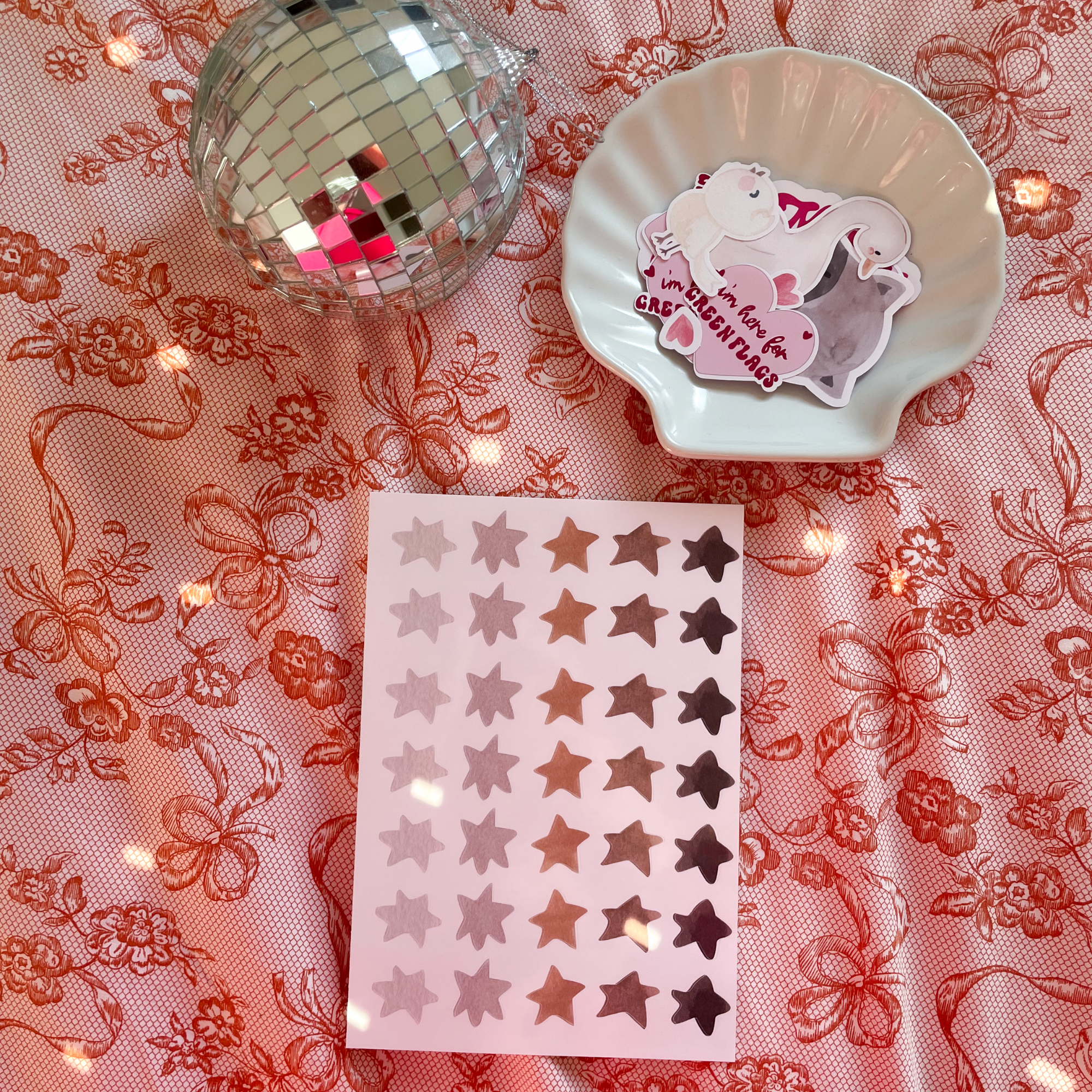 Sticker sheet - stars