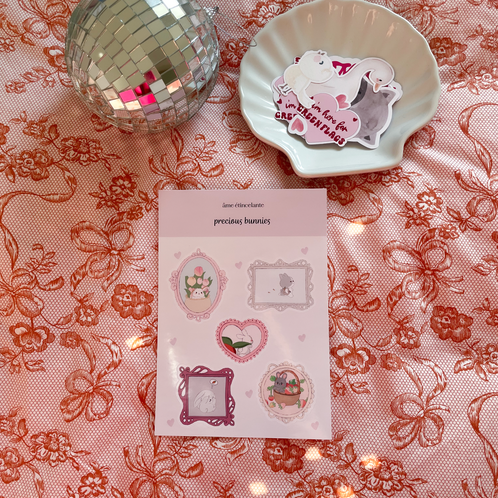 Sticker sheet - Rabbit
