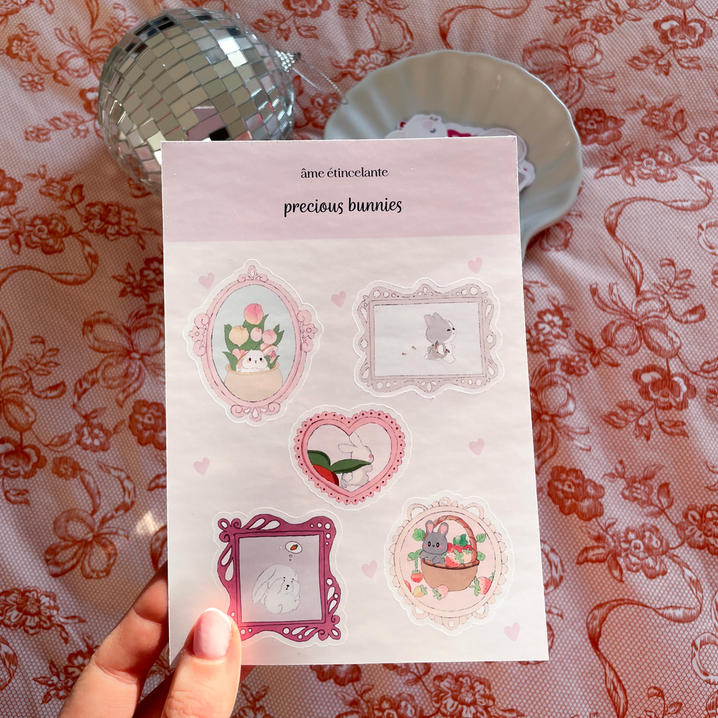 Sticker sheet - Rabbit