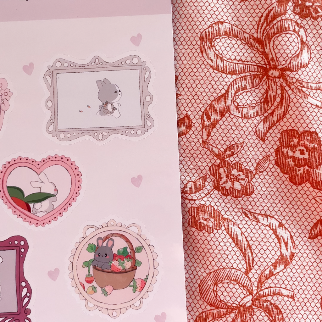 Sticker sheet - Rabbit